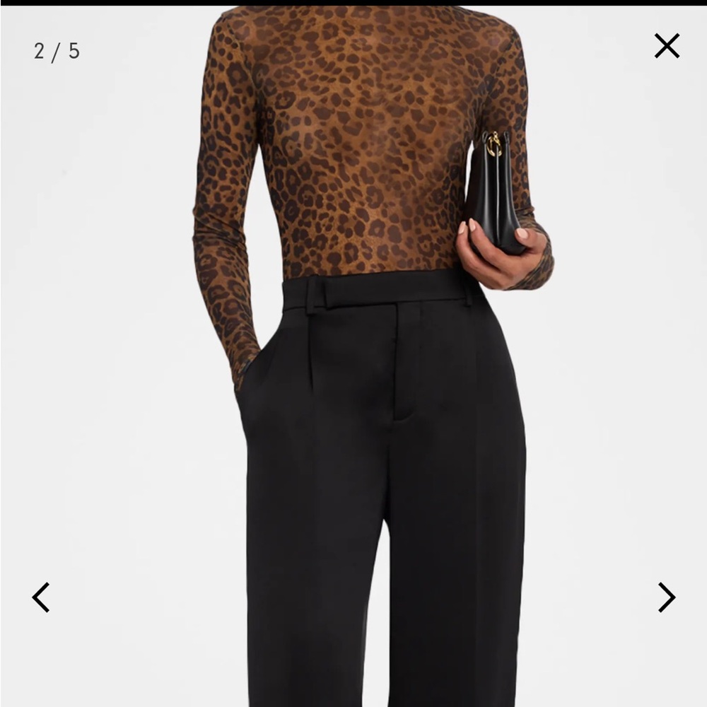 Victoria's Secret Black Sheer Bodysuit